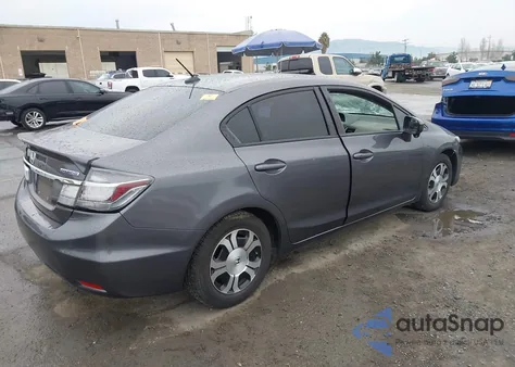 2014 Honda Civic Hybrid z USA, uszkodzony, nr VIN 19XFB4F27EE201882